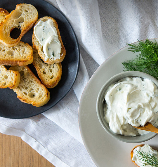 Tzatziki con verdure