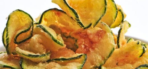 chips zucchine con peperoncino calabrese