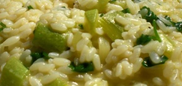 Risotto alle zucchine