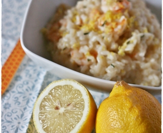 risotto scampi e limone di sorrento