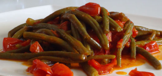 fagiolini con pomodoro di corbara