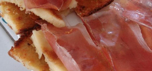 farinata con prosciutto di norcia igp