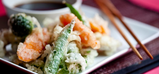 tempura giapponese di verdura