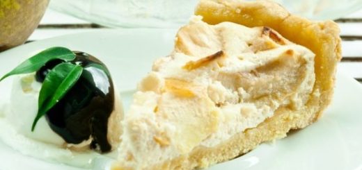 crostata con pere mantovane igp e ricotta