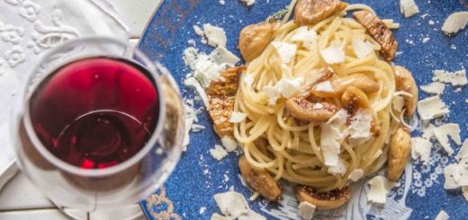 spaghetti con fico bianco del cilento dop