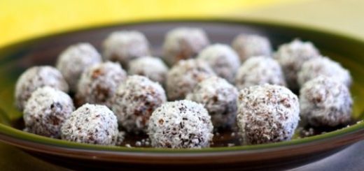 dolcetti al cioccolato fondente e cocco