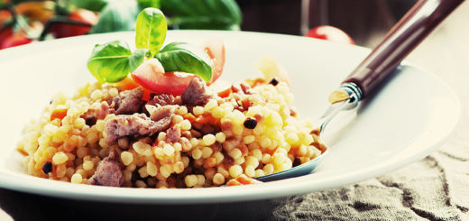 fregola alla mediterranea